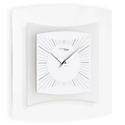 Viadurini Time Design Wanduhren-Wanduhr aus transparentem und Bisatin-Methacrylat, hergestellt in Italien – Glad