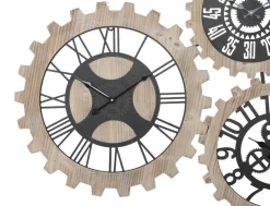 Viadurini Time Design Wanduhren-Wanduhr 93x3x74 cm modernes Design aus Eisen und MDF - Karine