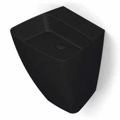 Viadurini Bathroom Keramikwaschbecken-Wandwaschbecken des modernen Designs in den Tonwaren hergestellt in Italien, Goran