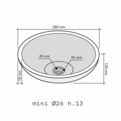 Viadurini Bathroom Steinwaschbecken-Waschbecken Aufsatzwaschbecken rund aus Onyx Sula Design