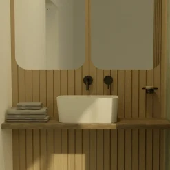 Viadurini Bathroom Keramikwaschbecken-Waschbecken aus Keramik, erhältlich in verschiedenen Farben, hergestellt in Italien – Korb