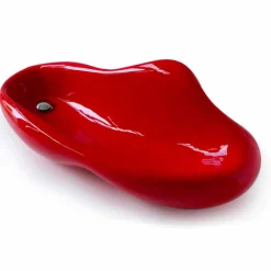 Viadurini Design Farbige Waschbecken-Waschbecken rot in modernem Design Scad Made in Italy