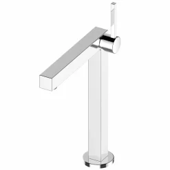 Viadurini Taps Waschbeckenarmaturen-Waschbeckenmischer in Messing-Chrom-Finish, hohe Qualität - Girino