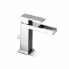 Viadurini Taps Waschbeckenarmaturen-Waschbeckenmischer mit Messingablauf Made in Italy - Bibo