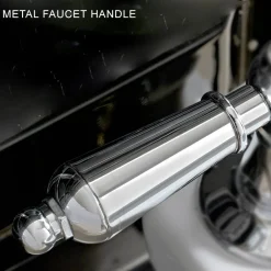 Viadurini Taps Waschbeckenarmaturen-Waschtischmischer im klassischen Stil aus handgefertigtem Messing mit Hebel - Noriana