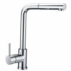 Viadurini Taps Küchenarmaturen-Waschtischmischer mit ABS-Handbrause Made in Italy - Kalid