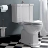 Viadurini Bathroom Wc-Wasser Monoblock Classic in weißer Keramik mit Box Made in Italy - Marwa