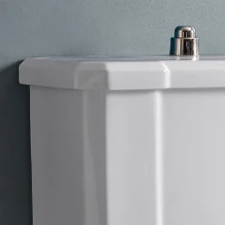 Viadurini Bathroom Wc-Wasser Monoblock Classic in weißer Keramik mit Box Made in Italy - Marwa