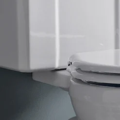 Viadurini Bathroom Wc-Wasser Monoblock Classic in weißer Keramik mit Box Made in Italy - Marwa