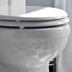 Viadurini Bathroom Wc-Wasser Monoblock Classic in weißer Keramik mit Box Made in Italy - Marwa