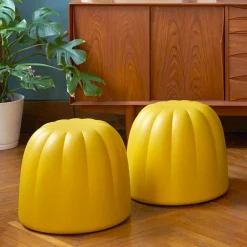 SLIDE Sitzsäcke|Sitzsäcke-Weicher, farbiger Sitzpuff Gelee aus Polyurethan, hergestellt in Italien