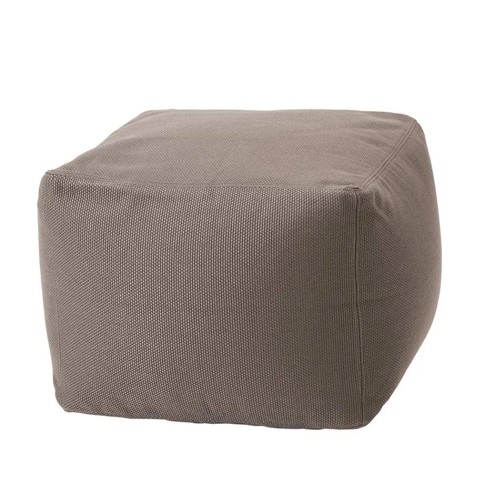 Viadurini in the Garden Sitzsäcke|Sitzsäcke-Weicher quadratischer Innen- und Außenhocker aus Stoff in verschiedenen Farben - Naemi