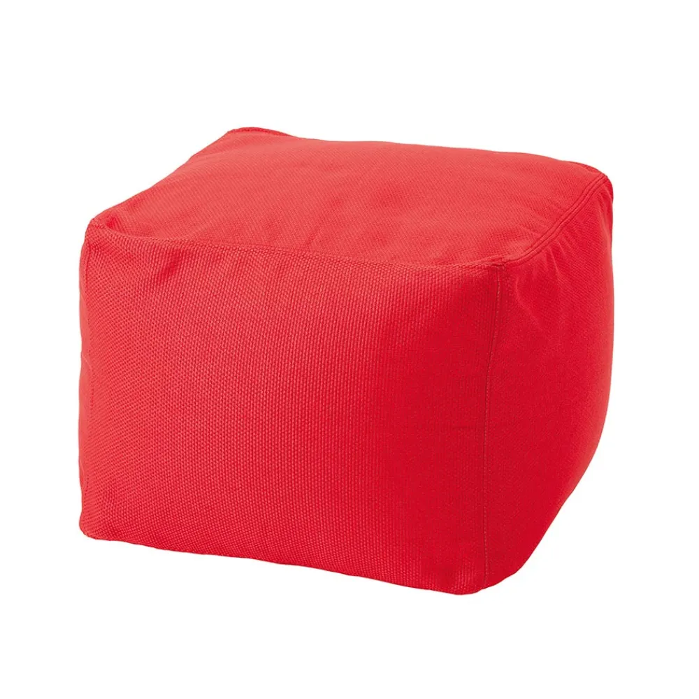 Viadurini in the Garden Sitzsäcke|Sitzsäcke-Weicher quadratischer Innen- und Außenhocker aus Stoff in verschiedenen Farben - Naemi