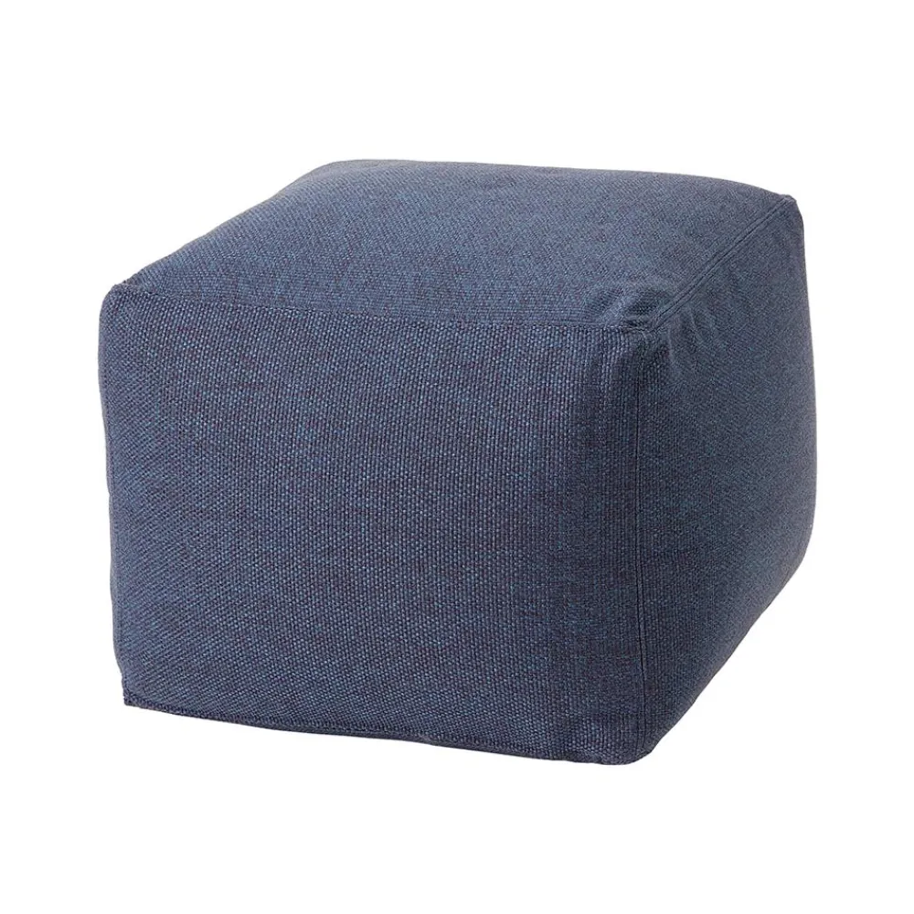 Viadurini in the Garden Sitzsäcke|Sitzsäcke-Weicher quadratischer Innen- und Außenhocker aus Stoff in verschiedenen Farben - Naemi