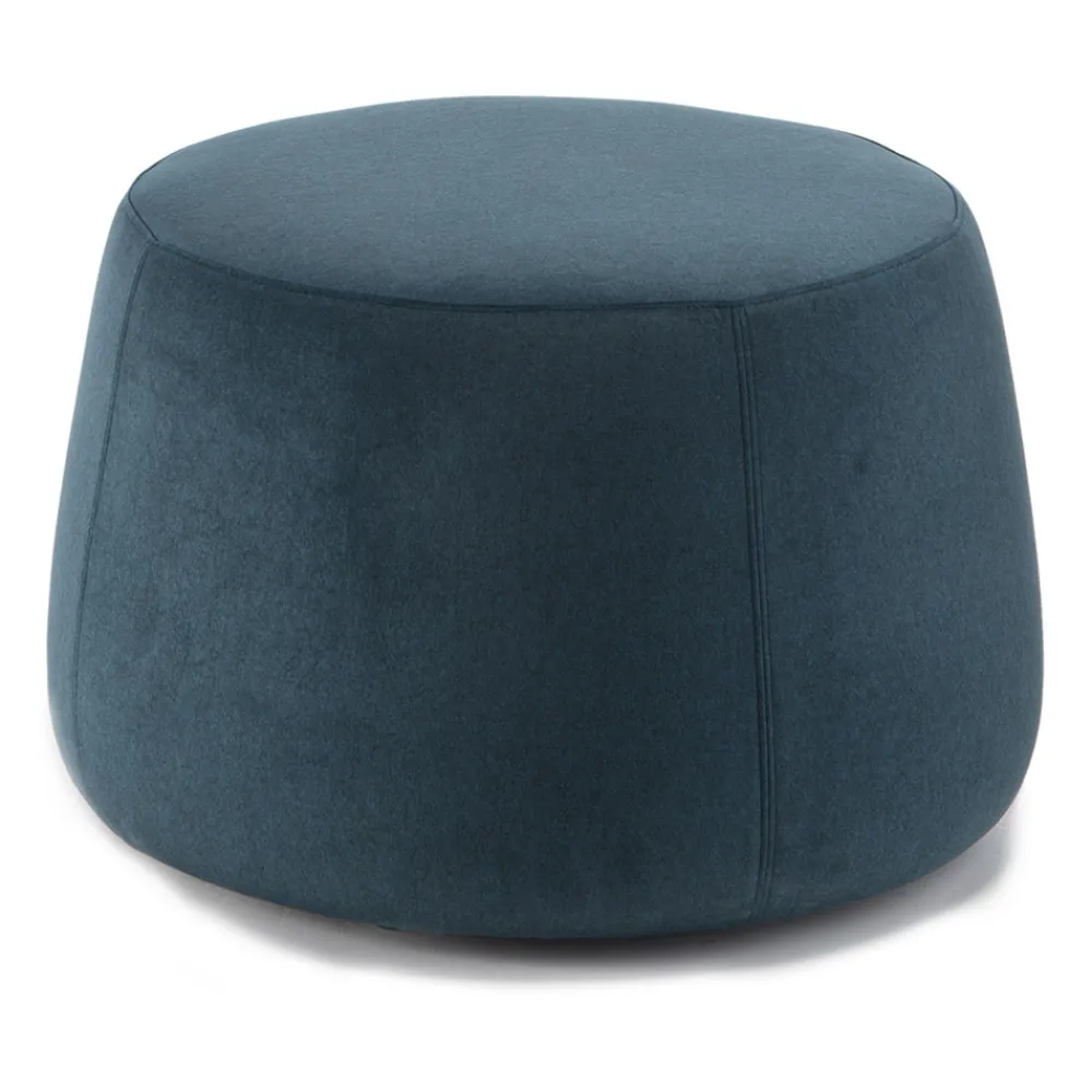 Viadurini Living Sitzsäcke|Sitzsäcke-Weicher runder Hocker für Wohnzimmer in farbigem Samt 3 Dimensionen - Evelyne