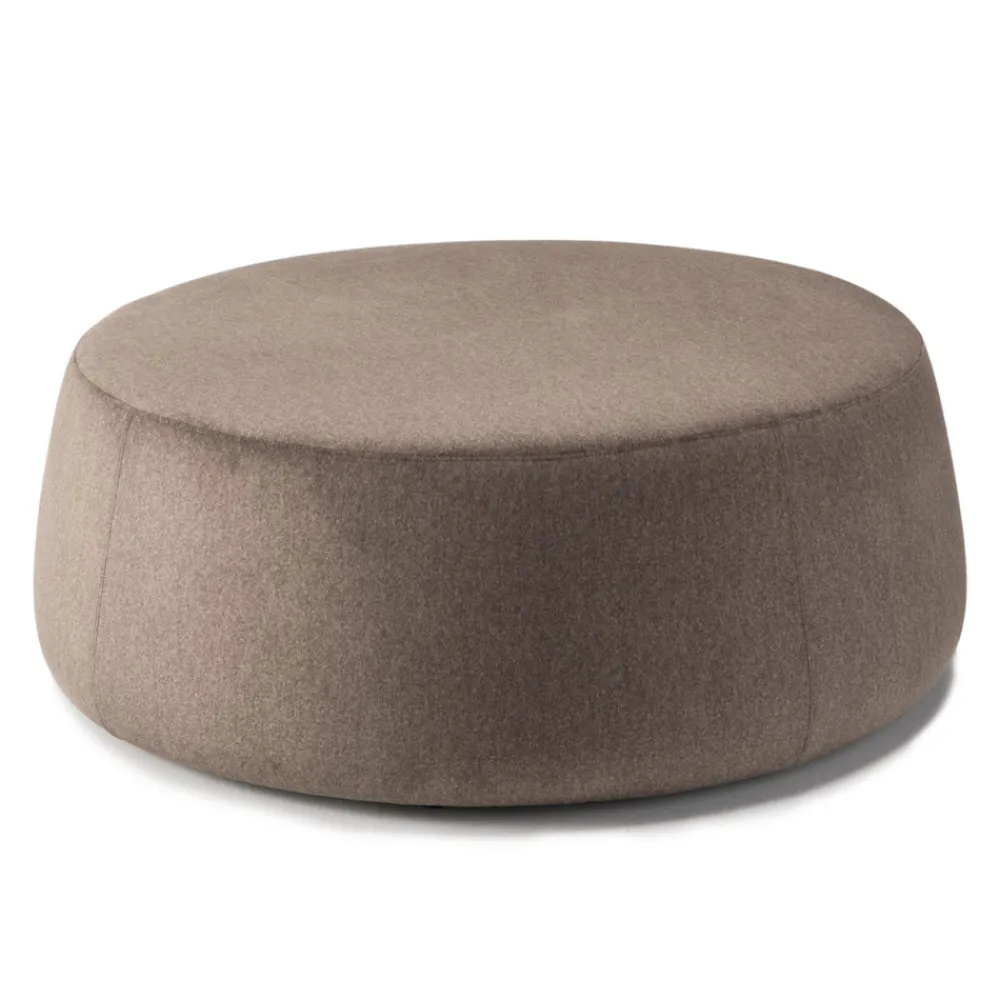 Viadurini Living Sitzsäcke|Sitzsäcke-Weicher runder Hocker für Wohnzimmer in farbigem Samt 3 Dimensionen - Evelyne