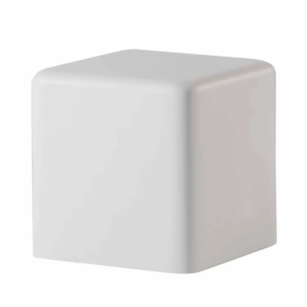 SLIDE Barhocker-Weicher, würfelförmiger Polyurethanhocker Soft Cube, hergestellt in Italien