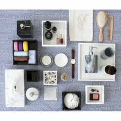 Viadurini Bathroom Badzubehör-Weiße Carrara Marmor Seifenschale Made in Italy - Sismo