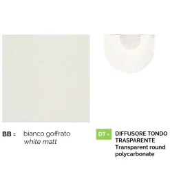 Viadurini Lighting Gartenlampion-Weiße Gartenlampe aus Aluminium mit 1 Licht, hergestellt in Italien, Anusca