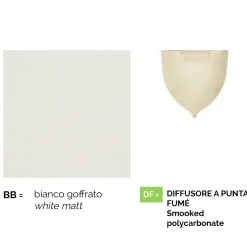 Viadurini Lighting Gartenlampion-Weiße Gartenlampe aus Aluminium mit 1 Licht, hergestellt in Italien, Anusca