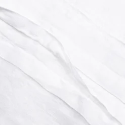 Viadurini Textile Tischdecken-Weiße Leinentischdecke mit italienischem Luxus-Plissee-Motivrand - Tippel