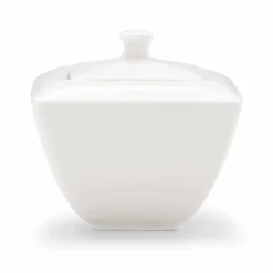 Viadurini Kitchen Tee Set Und Kaffee Set-Weiße Porzellan Kaffeetassen Service Modernes Design 8 Stück - Dom