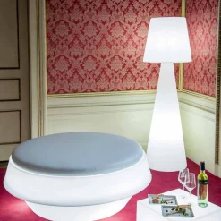 SLIDE Moderne Stehlampen-Weiße Stehlampe Pivot Design, hergestellt in Italien