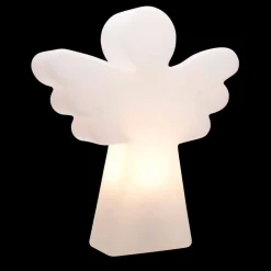 Viadurini Lighting Designer Stehlampen-Weiße Stehleuchte E27, LED oder Solar Design mit Modern Angel - Angelostar