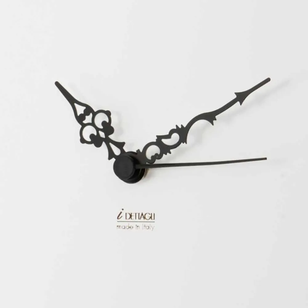 Viadurini Time Design Wanduhren-Weiße Wanduhr mit hölzernen Tierdekorationen Modernes Design - Spannung