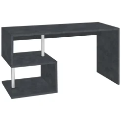 Viadurini Design Design Schreibtische-Weißer oder Schiefer Schreibtisch in italienischem Design Holz 3 Größen - Michel