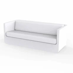 Vondom Garten Lounge Set-Weißer Wohnzimmersatz Ulm im Freien, modernes Design