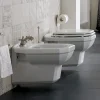 Viadurini Bathroom Bidet-Weißes Keramik-Bidet im klassischen Stil, hergestellt in Italien - Nausica