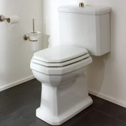 Viadurini Bathroom Wc-Weißes Keramik-Toilettenglas mit Kassette, Made in Italy - Nausica