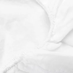 Viadurini Textile Bettlaken-Weißes Leinenbettlaken für Doppelbett, Luxusdesign Made in Italy - Fiumano