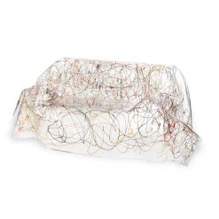 Viadurini Italian Sofas Moderne Sofas-Weißes oder mehrfarbiges Plexiglassofa, recycelbar innen außen - Jolly