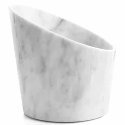 Viadurini Kitchen Küchenzubehör-Wein- oder Champagner-Glacette aus weißem Carrara-Marmor Made in Italy - Ciotti