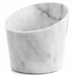 Viadurini Kitchen Küchenzubehör-Wein- oder Champagner-Glacette aus weißem Carrara-Marmor Made in Italy - Ciotti