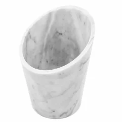 Viadurini Kitchen Küchenzubehör-Wein- oder Champagner-Glacette aus weißem Carrara-Marmor Made in Italy - Ciotti