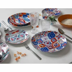 Viadurini Kitchen Gläser Set-Weingläser aus transparentem dekoriertem Glas 12 Designbecher - Marokkobisch