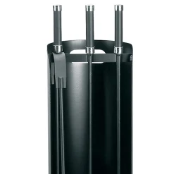 Viadurini Fire Design Kaminbesteck-Werkzeughalter mit 3 Kaminbesteck aus Metall, hergestellt in Italien – Bazar