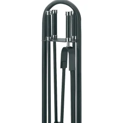 Viadurini Fire Design Kaminbesteck-Werkzeughalter mit 4 Kaminbestecken Made in Italy – Licaone