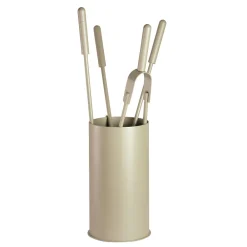 Viadurini Fire Design Kaminbesteck-Werkzeughalter mit 4 Kaminpflegewerkzeugen, hergestellt in Italien – Fakir