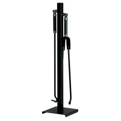 Viadurini Fire Design Kaminbesteck-Werkzeughalter mit Haken und Klemme aus Metall oder Stahl, hergestellt in Italien – Samowar