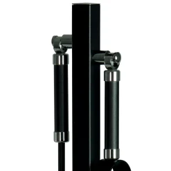 Viadurini Fire Design Kaminbesteck-Werkzeughalter mit Haken und Klemme aus Metall oder Stahl, hergestellt in Italien – Samowar