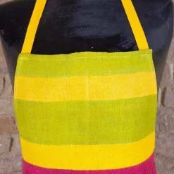 Viadurini by Marchi 1633 Küchen Schürzen-Wertvolle Bastelschürze aus handgemaltem Hanf Made in Italy - Viadurini von Marchi