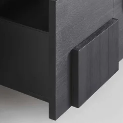 Viadurini Living Sideboards-Wertvolles Sideboard aus Thermoholz n Lärche 3 Türen und 1 Schublade