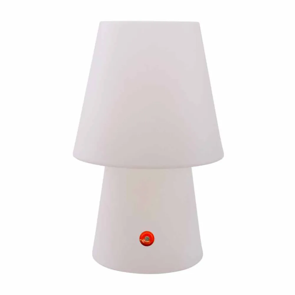 Viadurini Lighting Design Beleuchtung|Design Tischlampen-Wiederaufladbare LED-Lampe aus Polyethylen für drinnen oder draußen - Fungostar