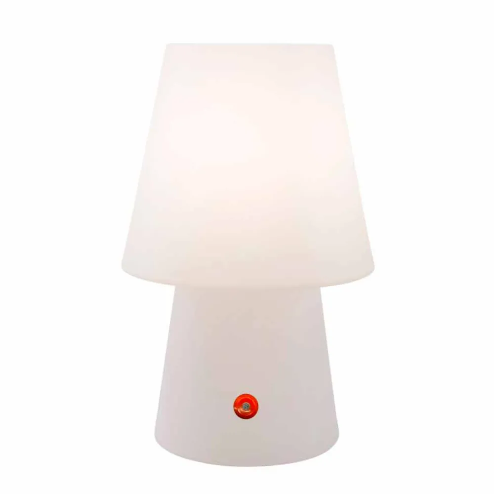 Viadurini Lighting Design Beleuchtung|Design Tischlampen-Wiederaufladbare LED-Lampe aus Polyethylen für drinnen oder draußen - Fungostar