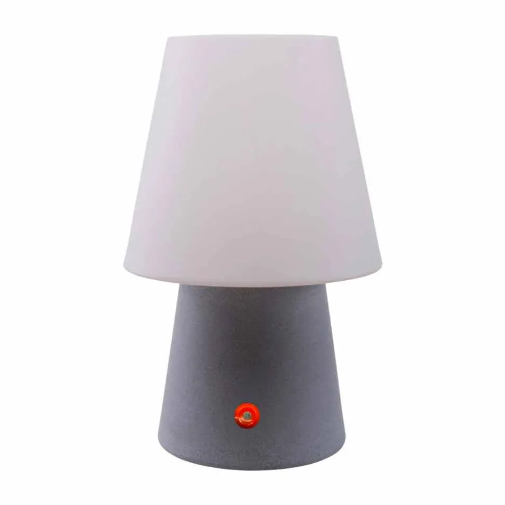 Viadurini Lighting Design Beleuchtung|Design Tischlampen-Wiederaufladbare LED-Lampe aus Polyethylen für drinnen oder draußen - Fungostar