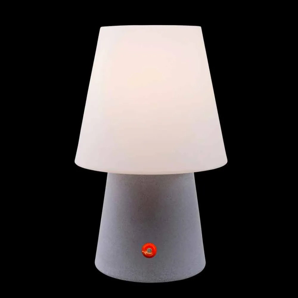 Viadurini Lighting Design Beleuchtung|Design Tischlampen-Wiederaufladbare LED-Lampe aus Polyethylen für drinnen oder draußen - Fungostar